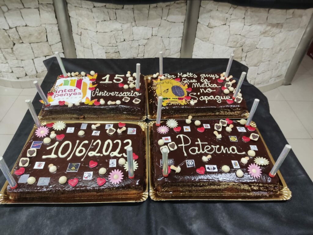 Tarta del 15 aniversari