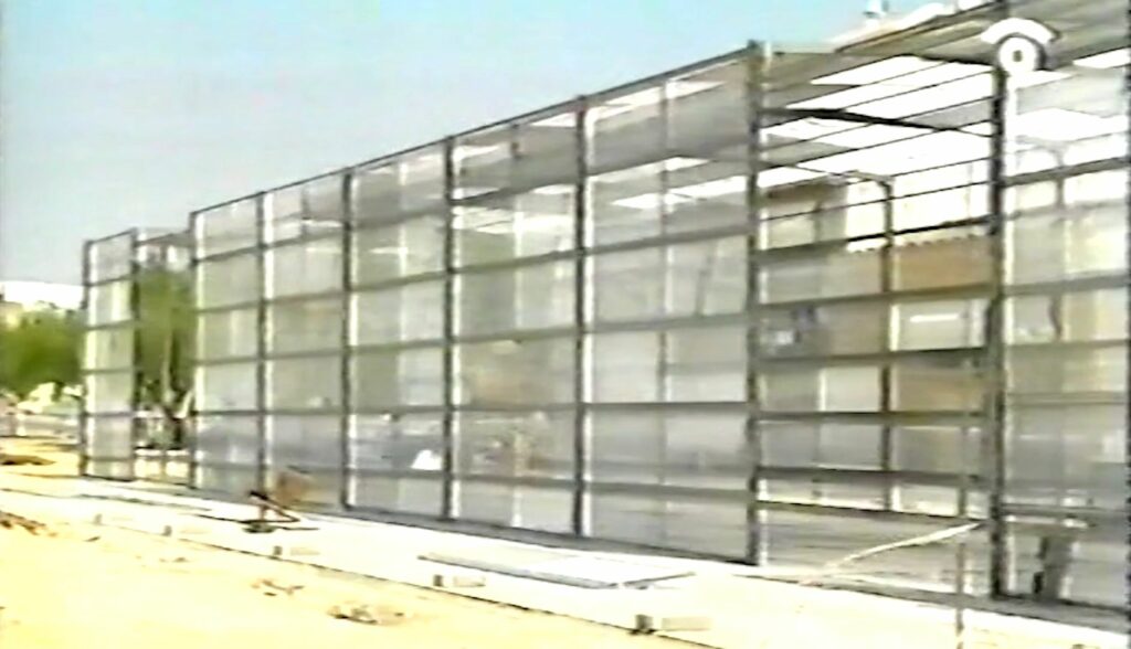 Construcció del Coetòdrom 2001